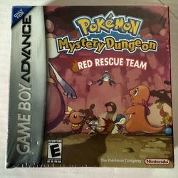 NEW Pokemon Mystery Dungeon: Red Rescue Team Nintendo Game Boy Advance GBA Sealed SELL/TRADE