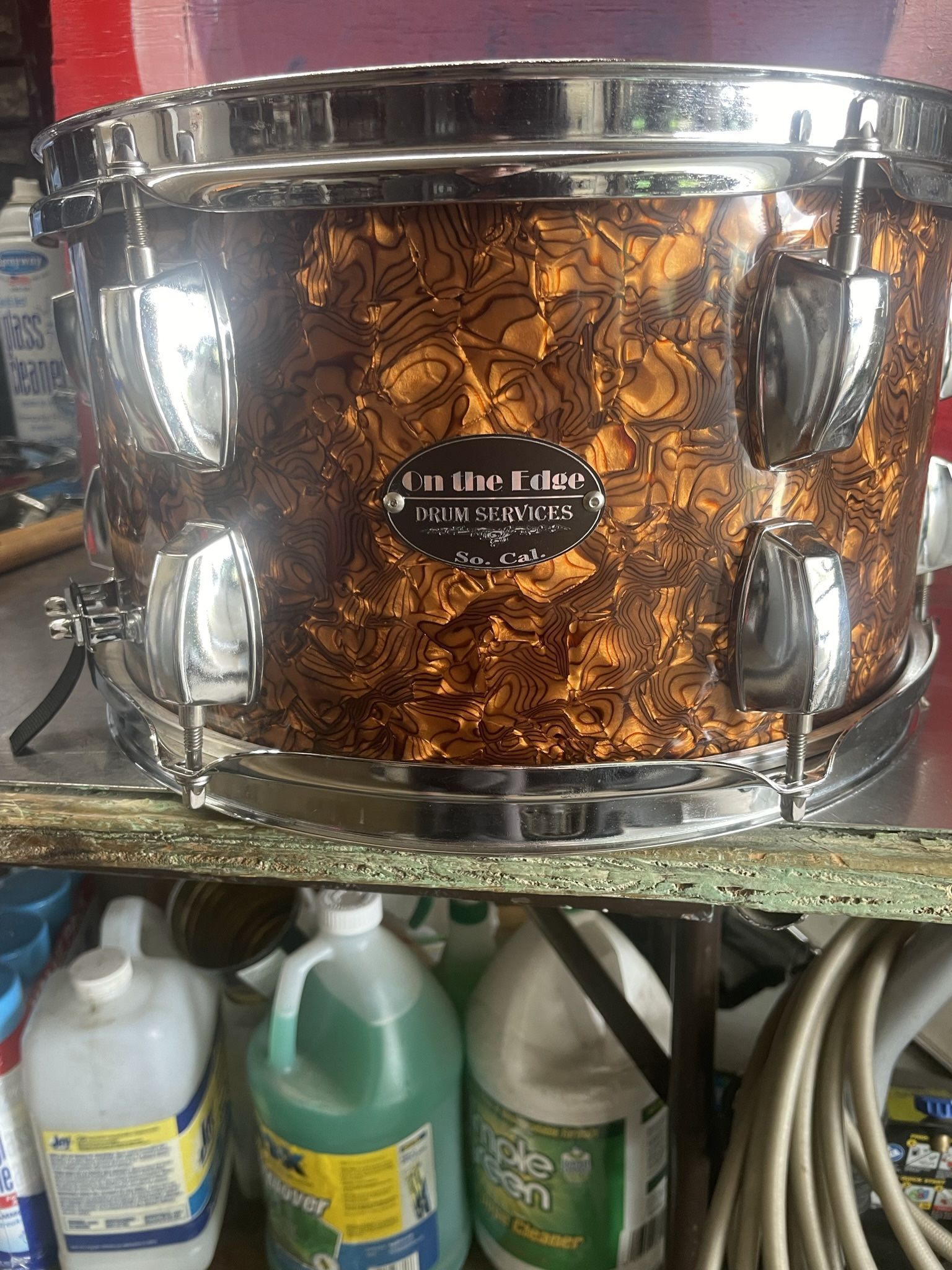 One Of A Kind Snare Drum Sounds Great 12by8 $120