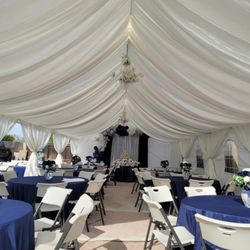 Carpa 20X40 Y 20X20 Incluye Cortinas  Y 2 Candelabros 