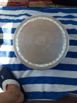 Towles Silversmiths Pedestal Cake Plates