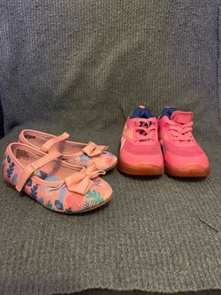 Worn size 8T shoes