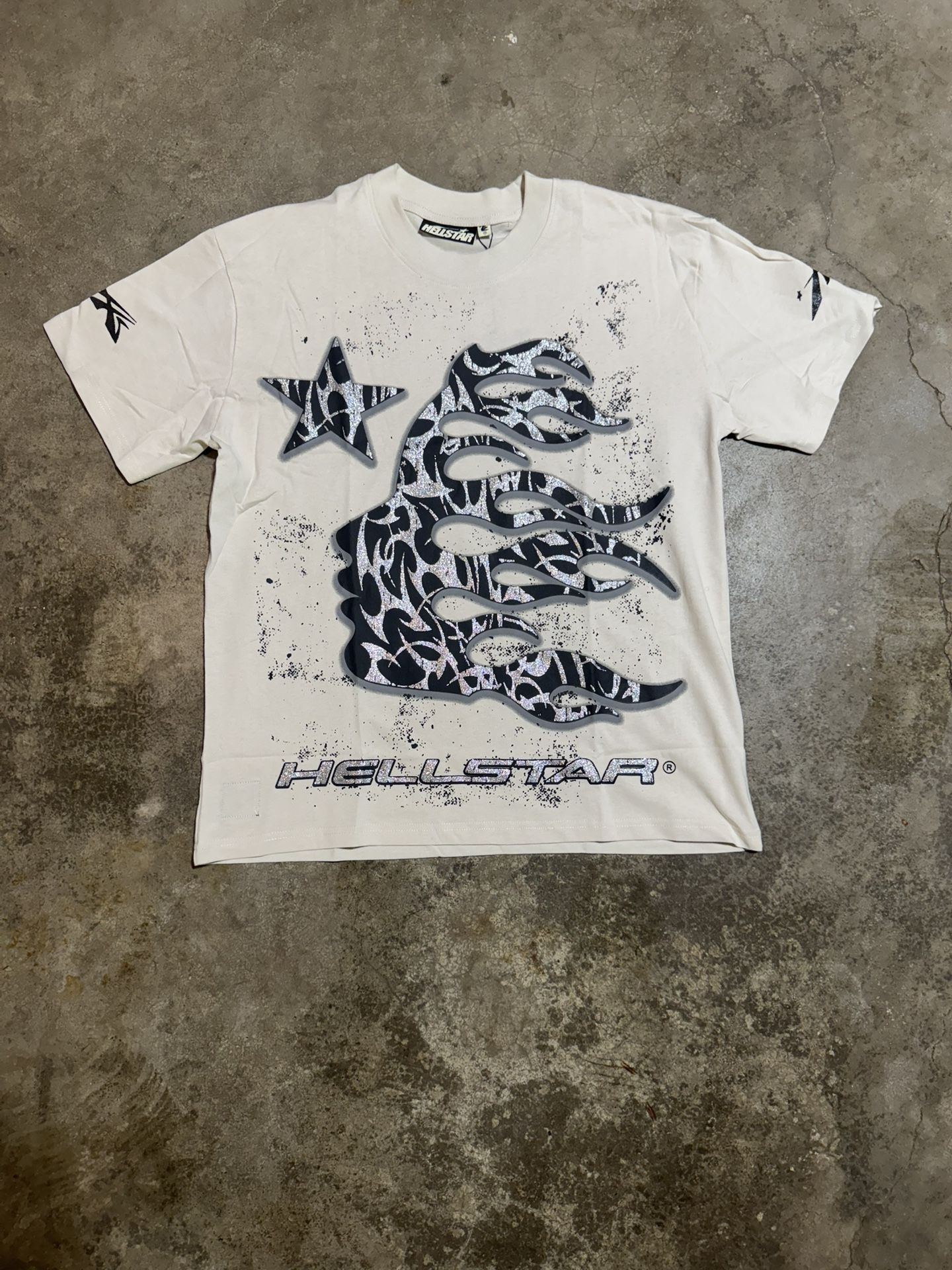 Hellstar Glitter P2P T-Shirt Size Small