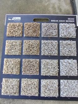 Carpet and flooring