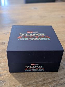 Marvel Mighty Thor Love & Thunder Stormbreaker necklac