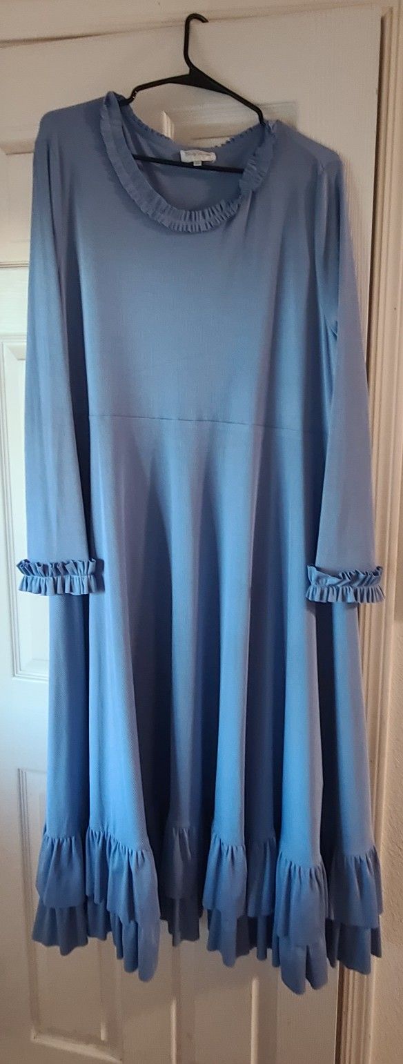 Dainty Jewells Blue Dress Size 2XL Like New
