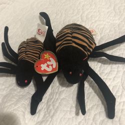 Spinner The Spider Teenie Baby And Beanie Baby