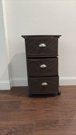 3-Drawer Rolling Storage Cart