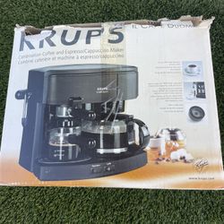 Krups Coffee And Espresso Machine 