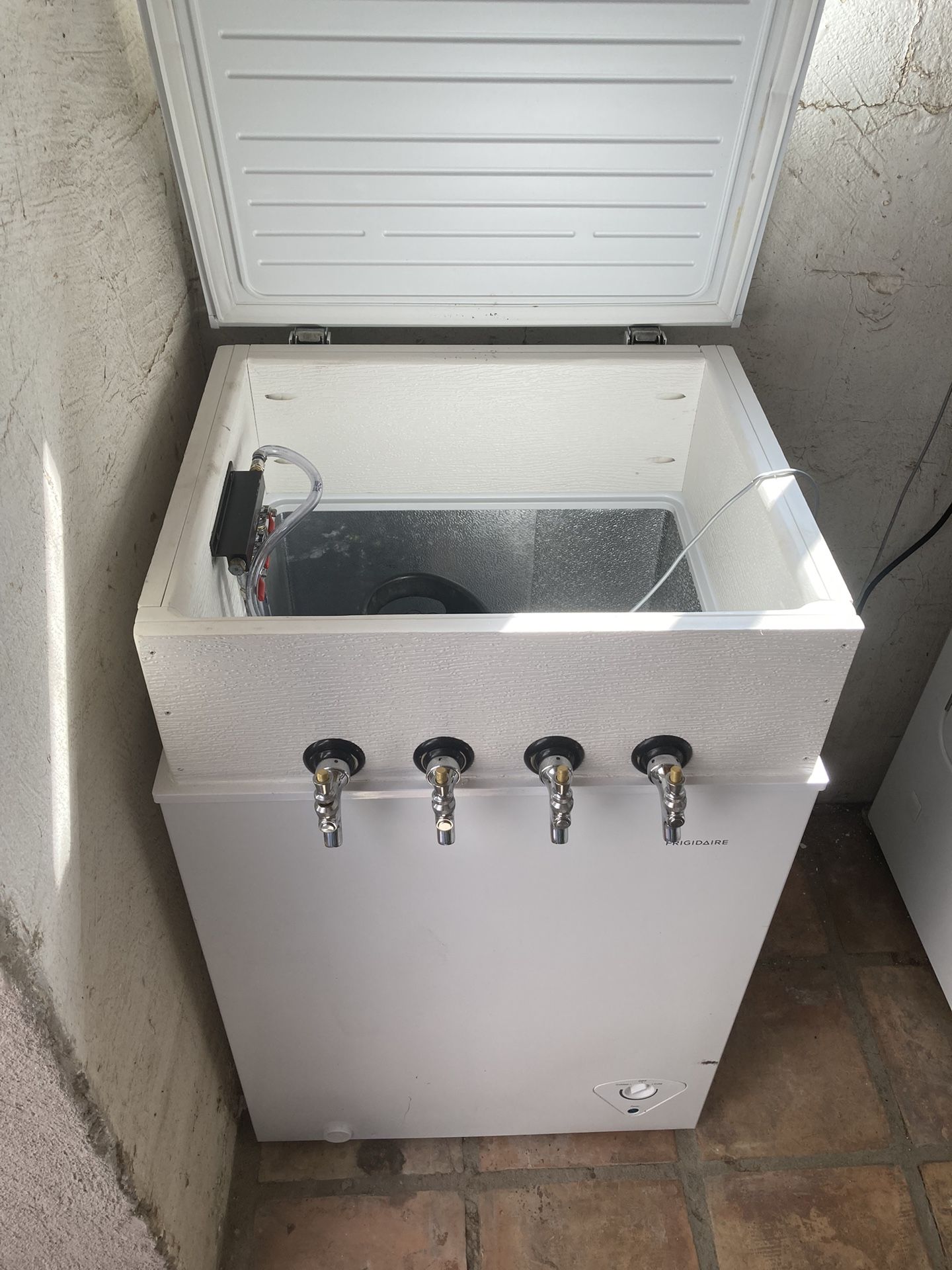 Kegerator with 4 Taps