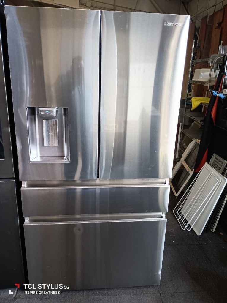 Refrigerator Samsung Everything Is And Good Working Condition 3 Months Warranty Delivery And Install
