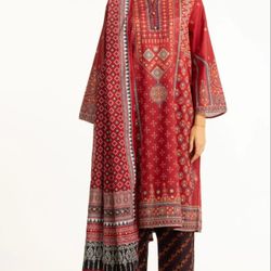 Pakistani Brand 3 Piece Summer Suit 