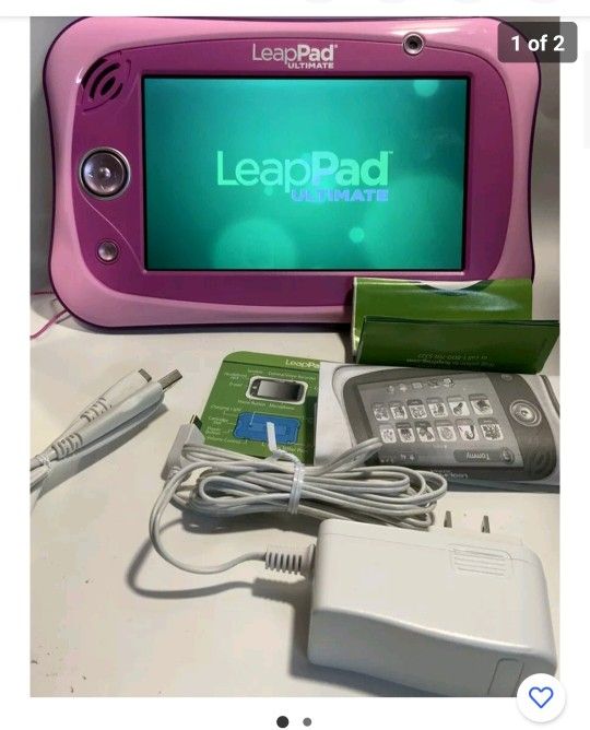 LeapFrog LeapPad Ultimate Ready for School Tablet, Pink