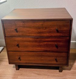 Mid century Modern Night Stand with USB charging