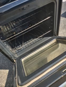 Frigidaire stove oven range glass top