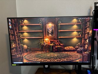LG UltraGear 27” 1440p 144Hz Gaming Monitor + Adjustable Arm