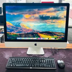 Apple iMac 27” 5K Retina 2017 4.2Ghz 64GB RAM 600GB SSD Video Editing//Audio Recording
