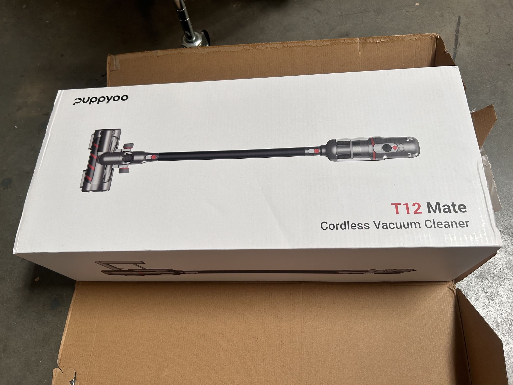 PUPPYOO Cordless Vacuum Cleaner T12 Mate