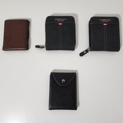 Mens Slim, Fashion Leather Wallets 