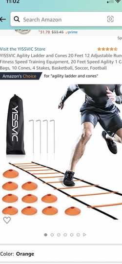 Agility Ladder & Cones Soccer / Sport Training