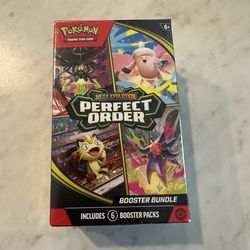 Pokemon Perfect Order booster bundle