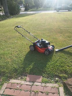 Husqvarna mower and  echo blower