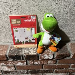 Yoshi Plushy w/magnets 