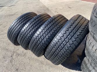 All terrain A/T 265/70/17” Bridgestone