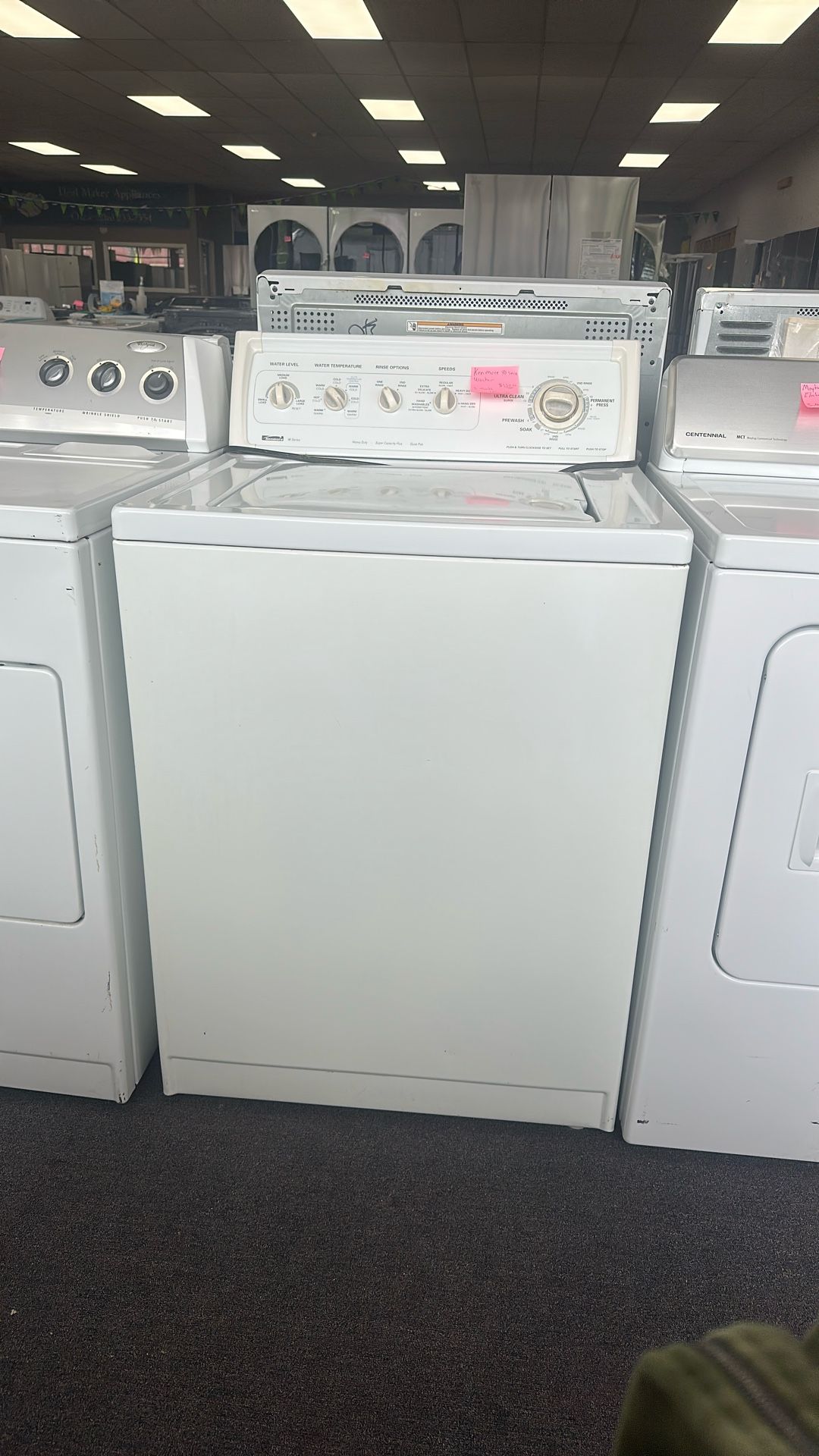 Kenmore 90 Series Washer 3 Month Warranty