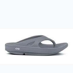 Oofos Men's Slate Size 10 NEW with Tags And Packaging