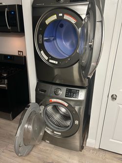 Washer and dryer