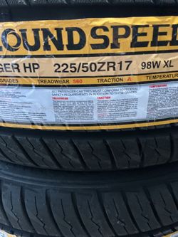 225 50 17 Groundspeed voyager