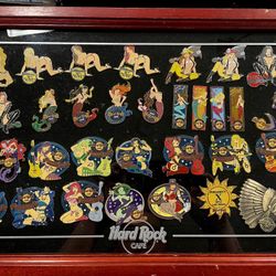 Hard Rock Cafe Pins (Lot of 33)