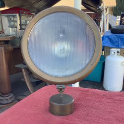 Brass Headlamp For Early 1900’s American Car