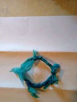 The "Abyss" Sculptural Sea-Glass Bangle