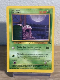 Grimer Pokemon card