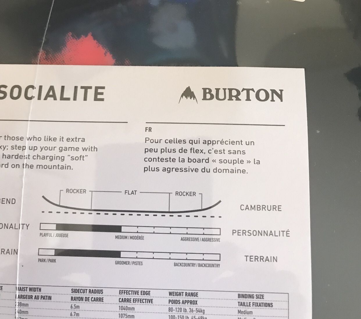 NEW!!! BURTON Socialite 142 Snowboard & Burton EST Bindings for
