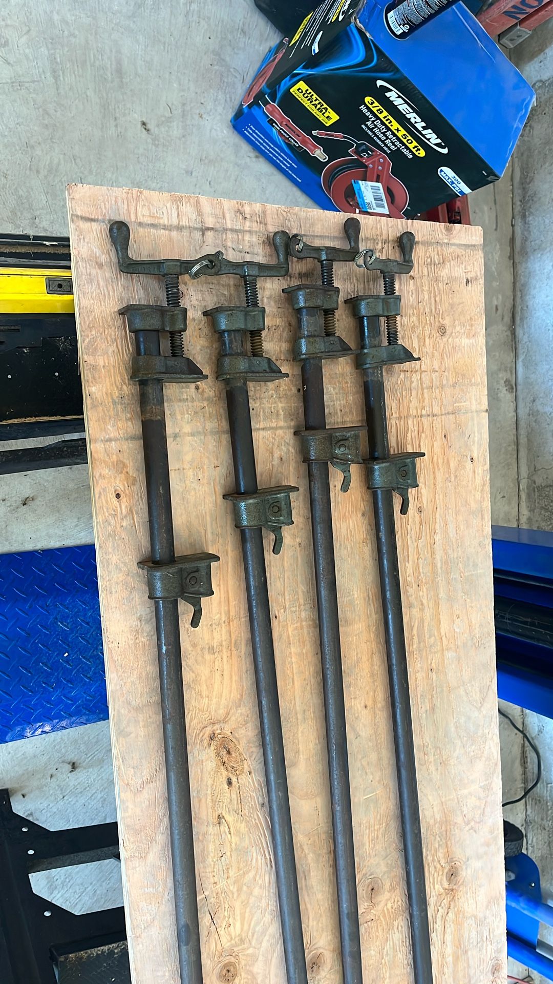 60” Wood Clamps.