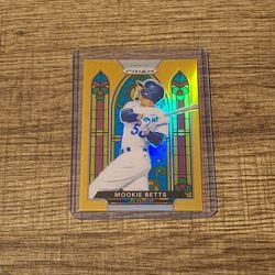 Baseball Card Mookie Betts