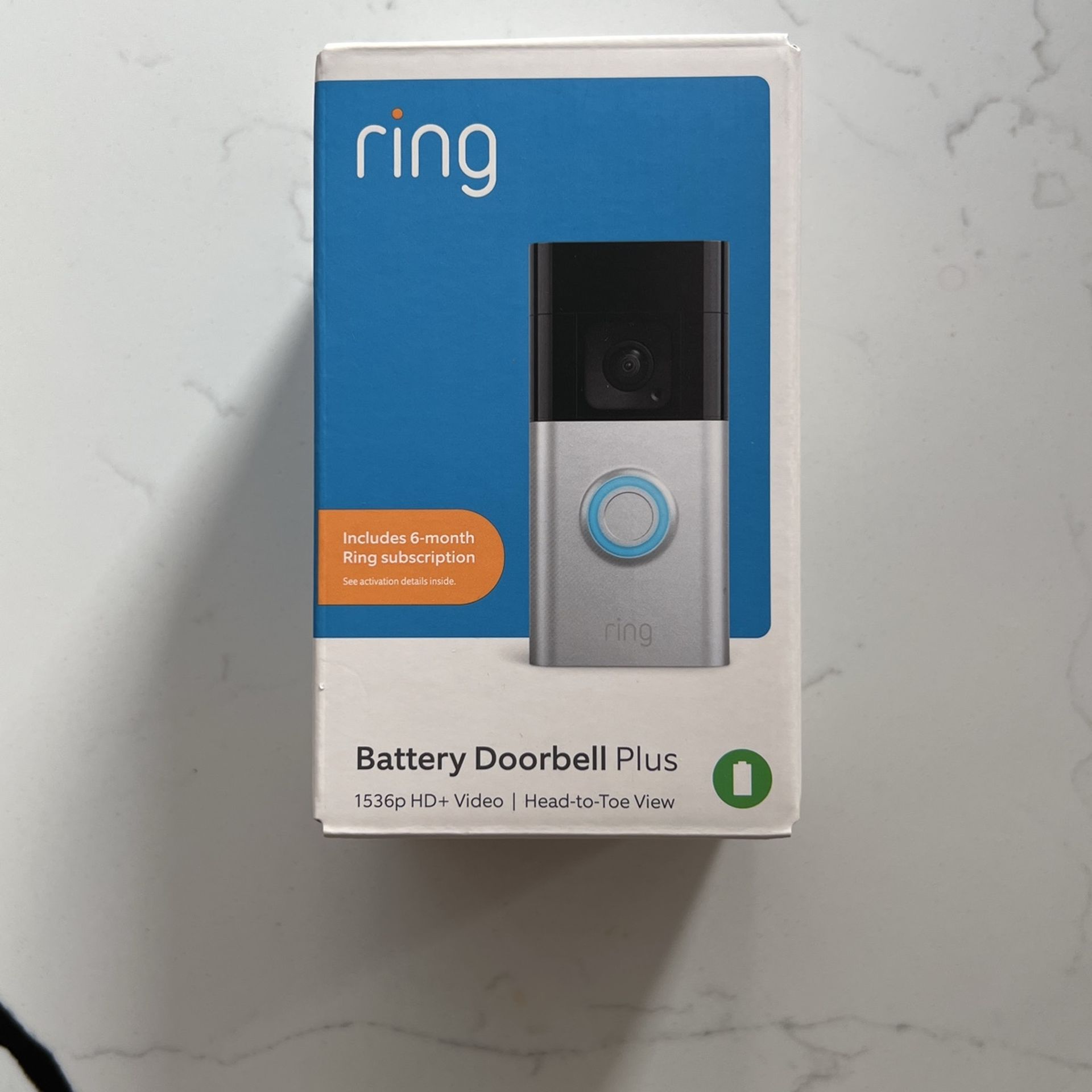 Ring Battery Doorbell Plus - NEW