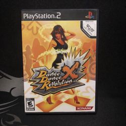 Dance Dance Revolution X for PlayStation 2 CIB Tested with Manual
