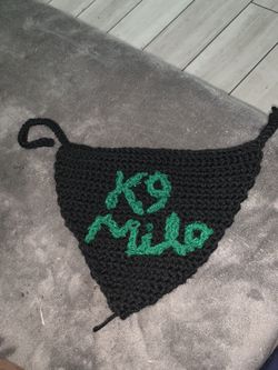 Personalized K9 doggie bandanas