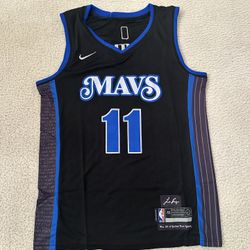 Kyrie Irving Dallas Mavs Black Blue Jersey