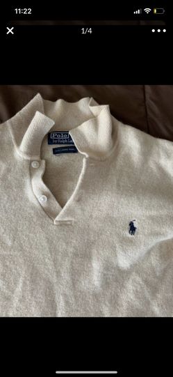 Authentic. VINTAGE RALPH LAUREN POLO LAMBS WOOL SZ Medium
