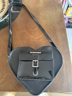 Dr. Martens Black Heart-Shaped Bag – $55 OBO