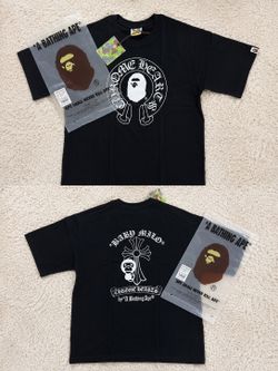 Bape x chrome heart T-shirt