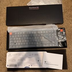 Keychron K1 Low Profile Mechanical Keyboard (Brown)
