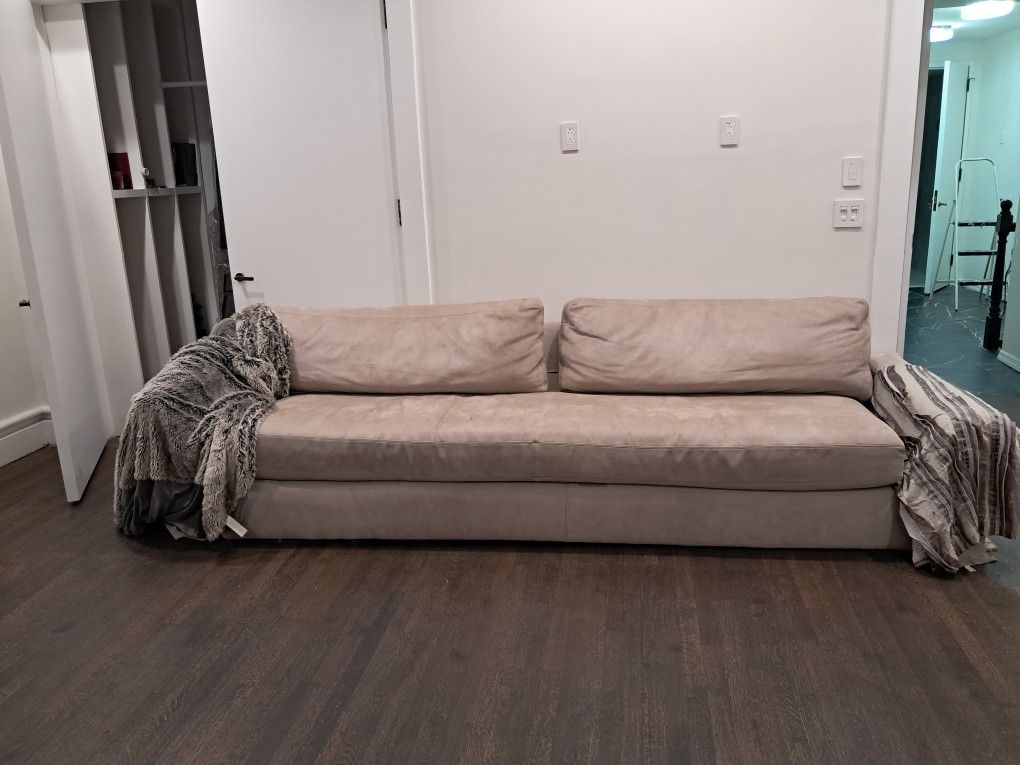 Unassembled Restoration Hardware Couch
