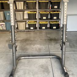 Weight and Barbell Rack