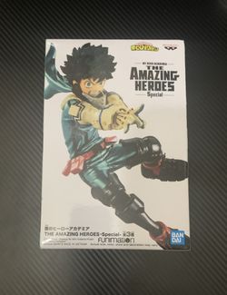 Banpresto The Amazing Heroes Izuku Midoriya/Deku Figure My Hero Academia