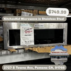 KitchenAid Low Profile Microwave 